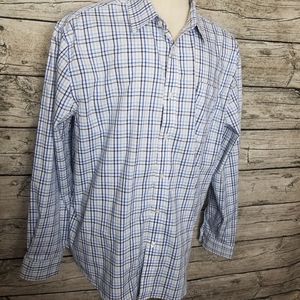 Knox & Lane Slim Fit Long Sleeve Button Down Shirt Size XL.Pit to pit approx: